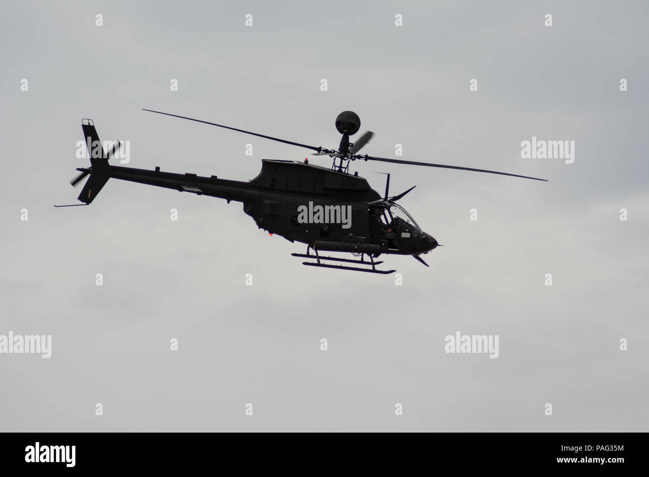 Kiowa Warrior OH-58 D Croatian Air Force Foto Stock