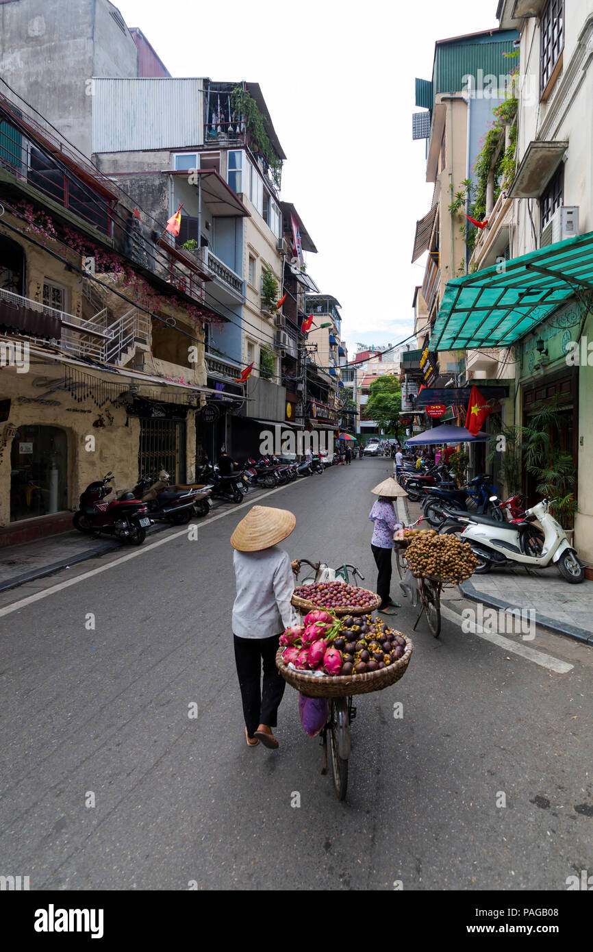Vita quotidiana del Vietnam Foto Stock