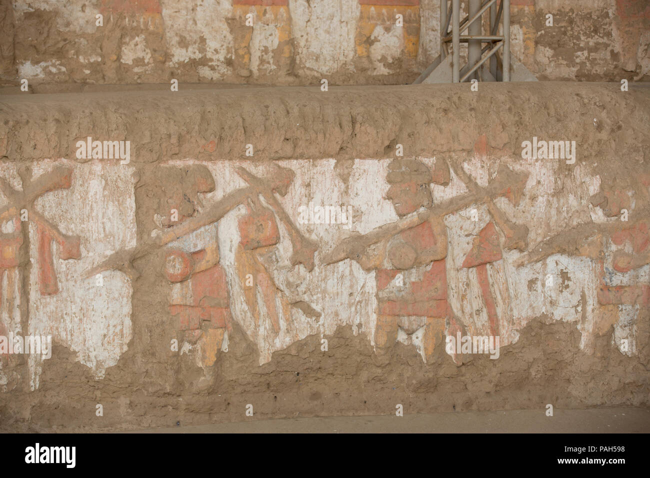 El Brujo sito archeologico vicino a Trujillo, Perù, Sud America Foto Stock