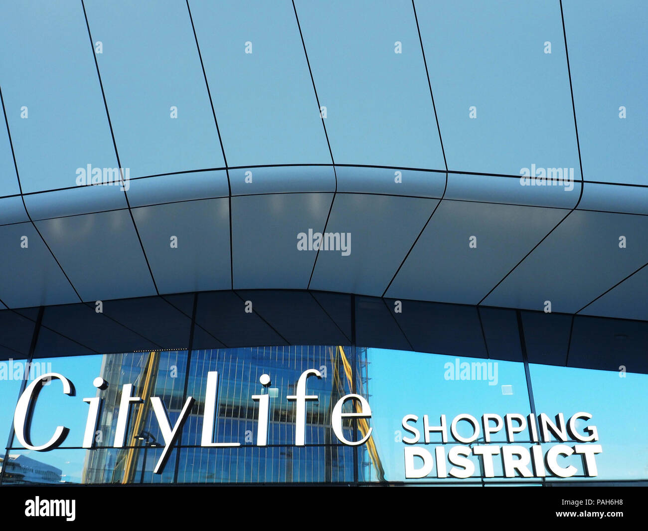 Europa,l'Italia,Lombardia,Milano,Citylife shpping district Foto Stock