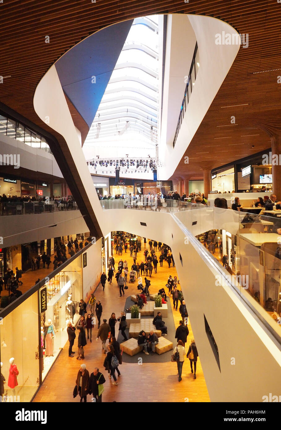 Europa,l'Italia,Lombardia,Milano,Citylife shpping district Foto Stock