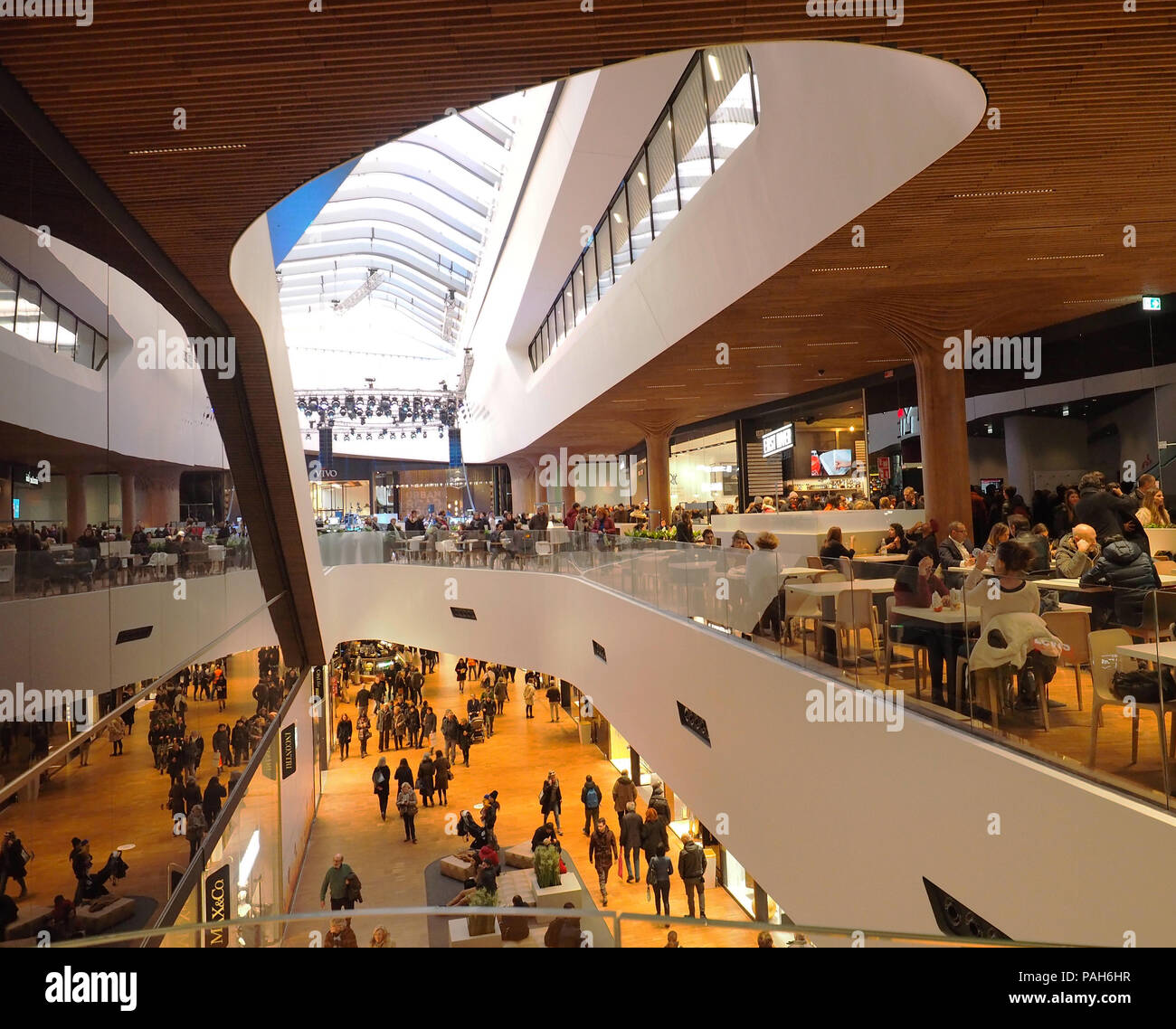 Europa,l'Italia,Lombardia,Milano,Citylife shpping district Foto Stock