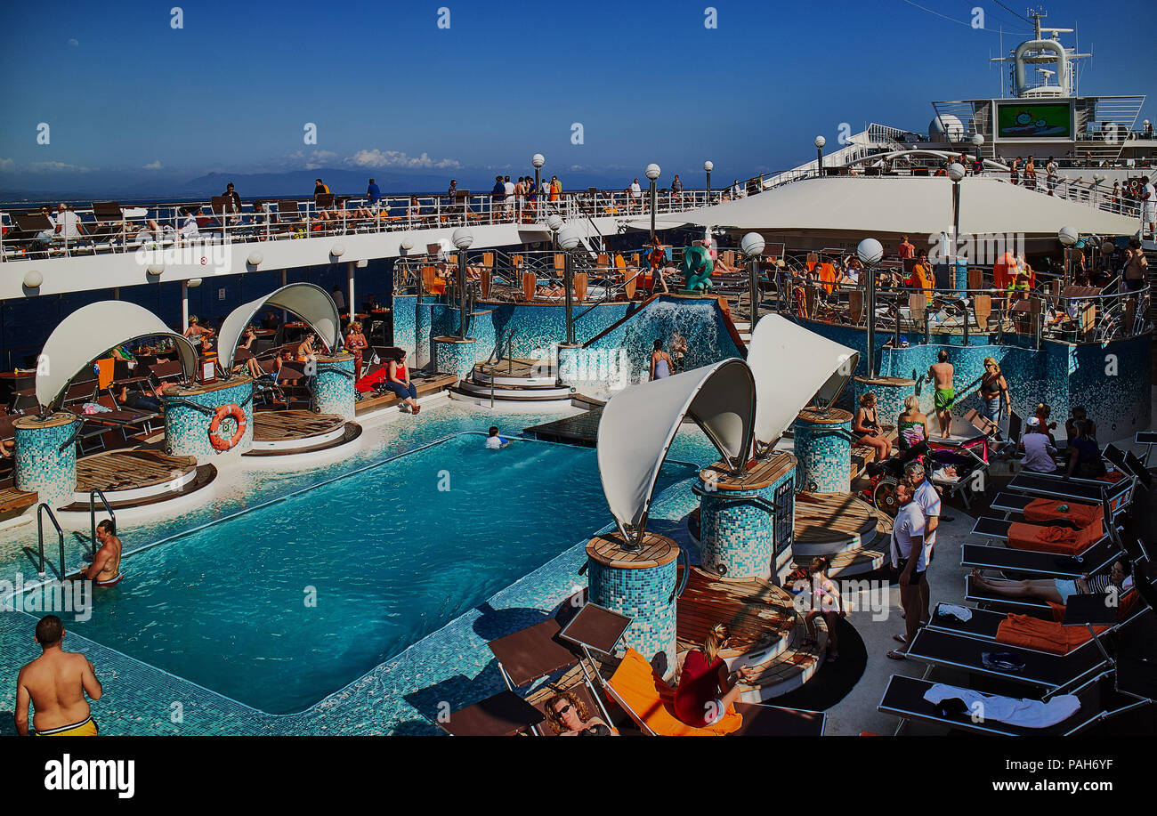 MSC Orchestra nave da crociera Foto Stock