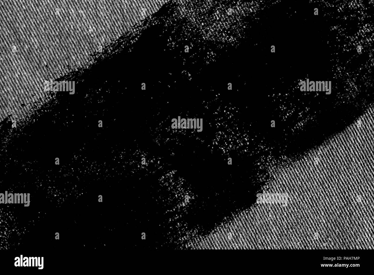 Sporco grunge closeup dettagliata dello sbozzato grungy denim. Vintage grigio scuro jeans, buona per lo sfondo Foto Stock