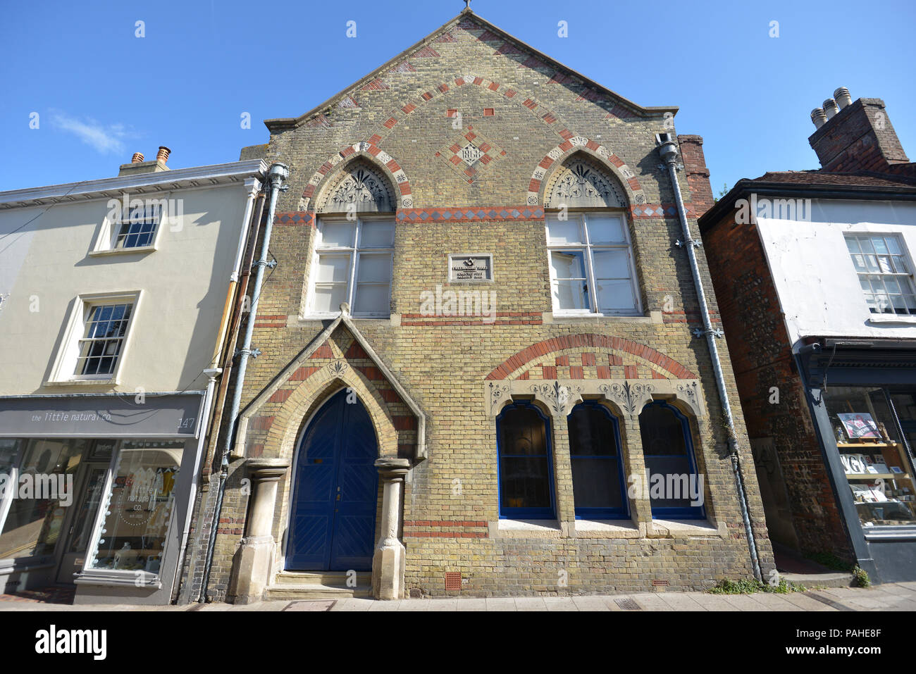 Sala massonico, Lewes, East Sussex. Foto Stock