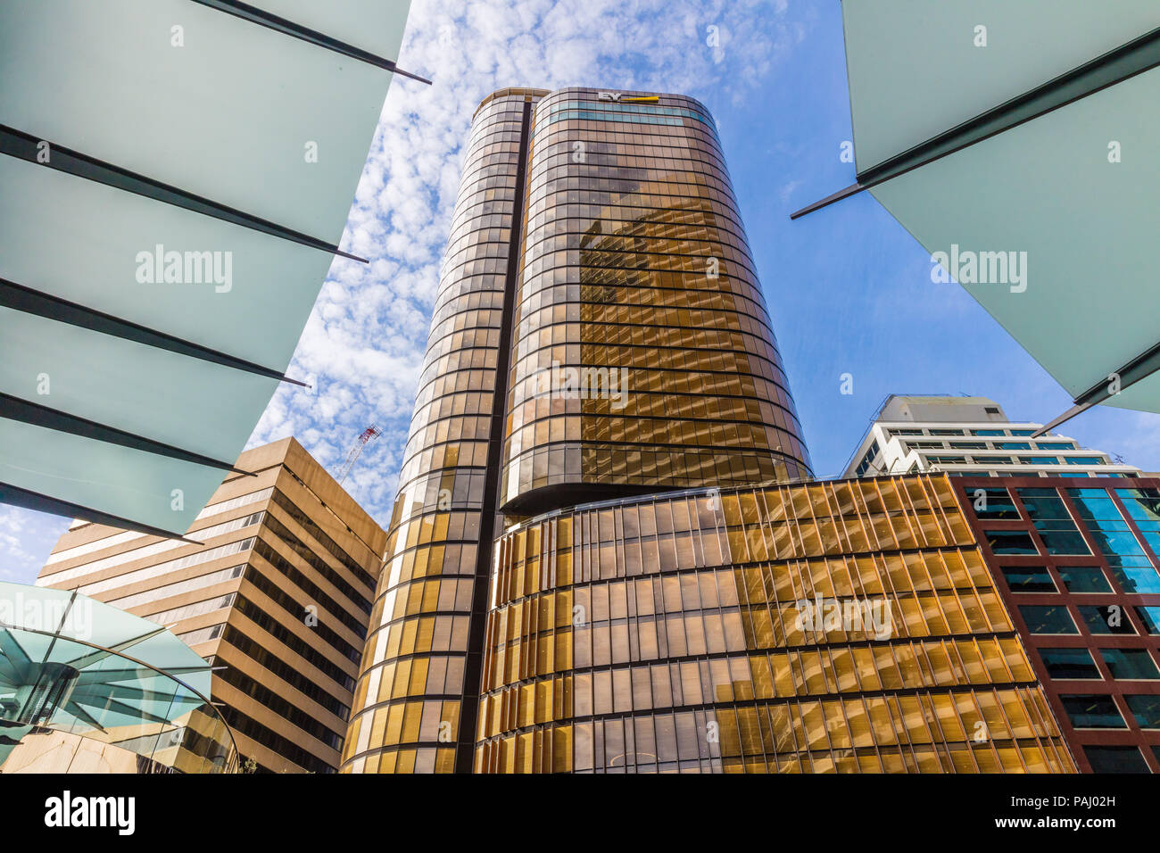 200 George St, Sydney, un nuovo posto di lavoro sostenibile con un 6 star rating verde Foto Stock