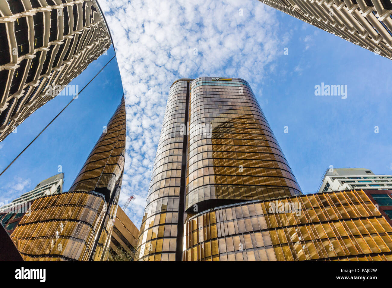 200 George St, Sydney, un nuovo posto di lavoro sostenibile con un 6 star rating verde Foto Stock