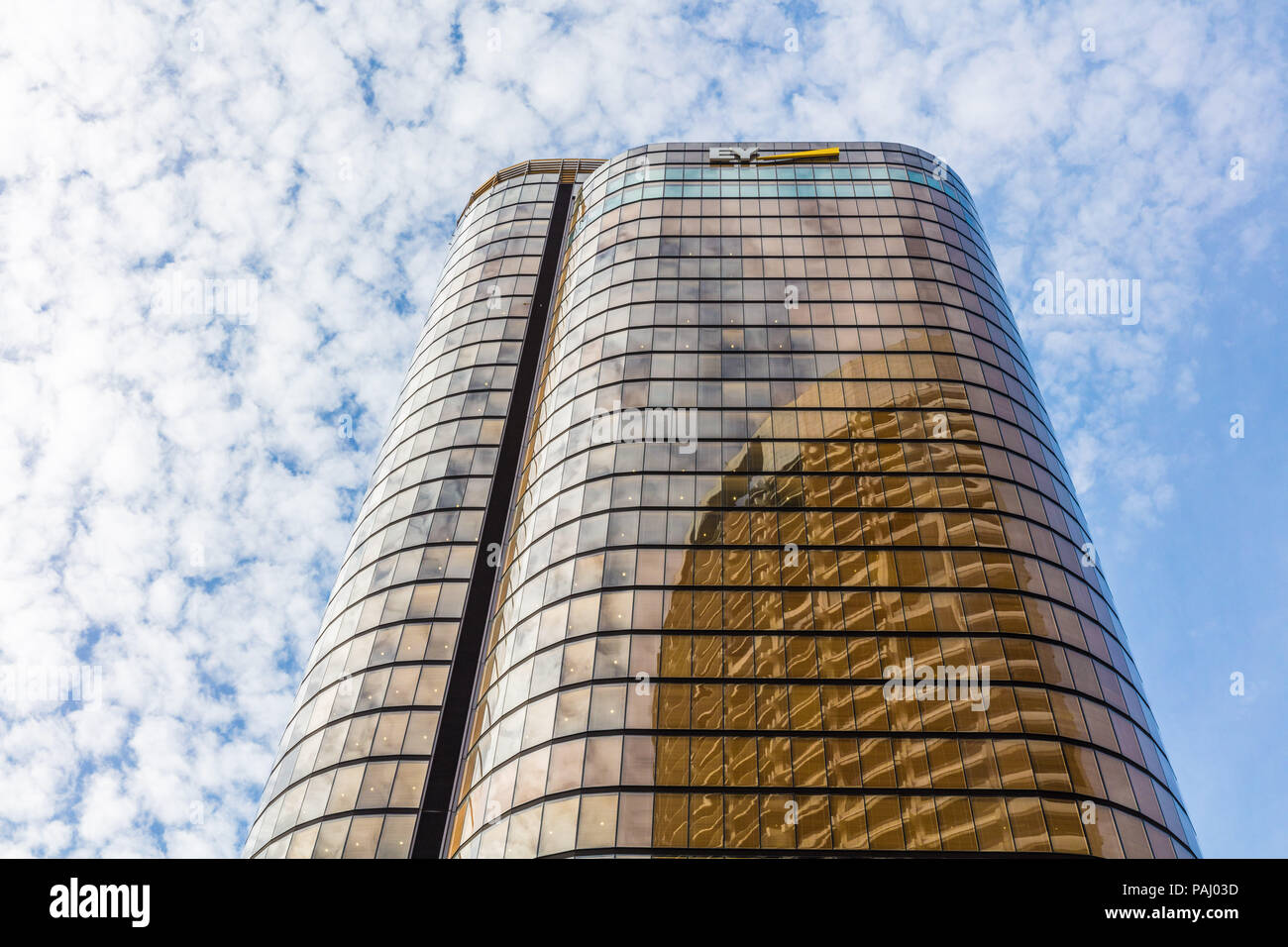 200 George St, Sydney, un nuovo posto di lavoro sostenibile con un 6 star rating verde Foto Stock