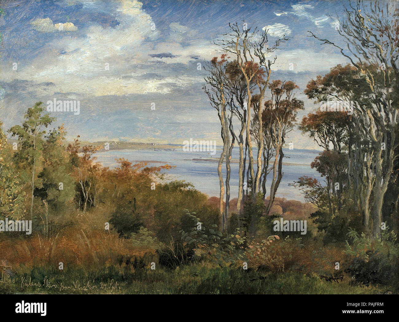 Lundbye Johan Thomas - Kolùe5s legno Vejrhü8j Foto Stock