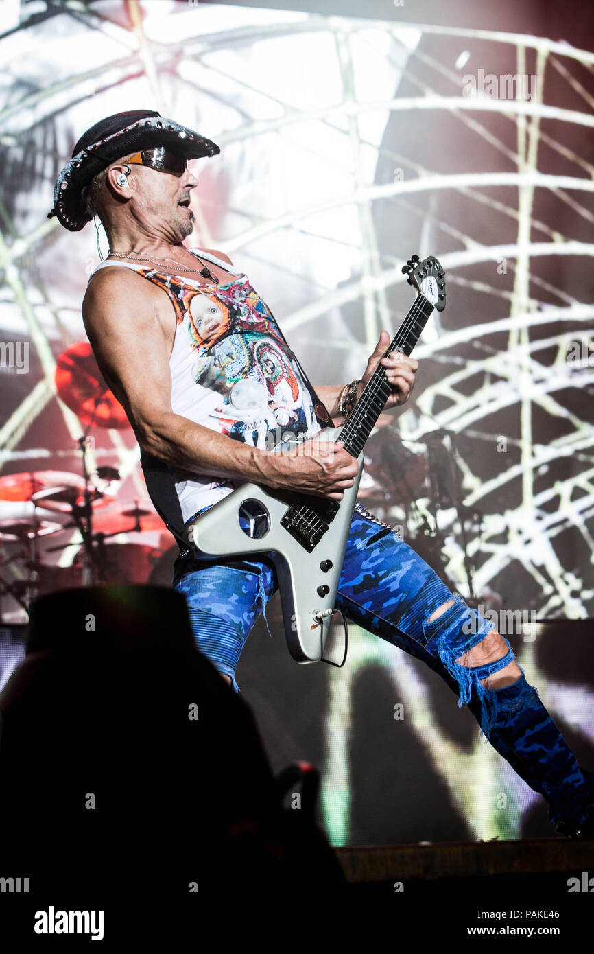 Verona, Italia. Il 23 luglio 2018. Scorpions live at Arena di Verona © Roberto Finizio / Alamy Live News Foto Stock