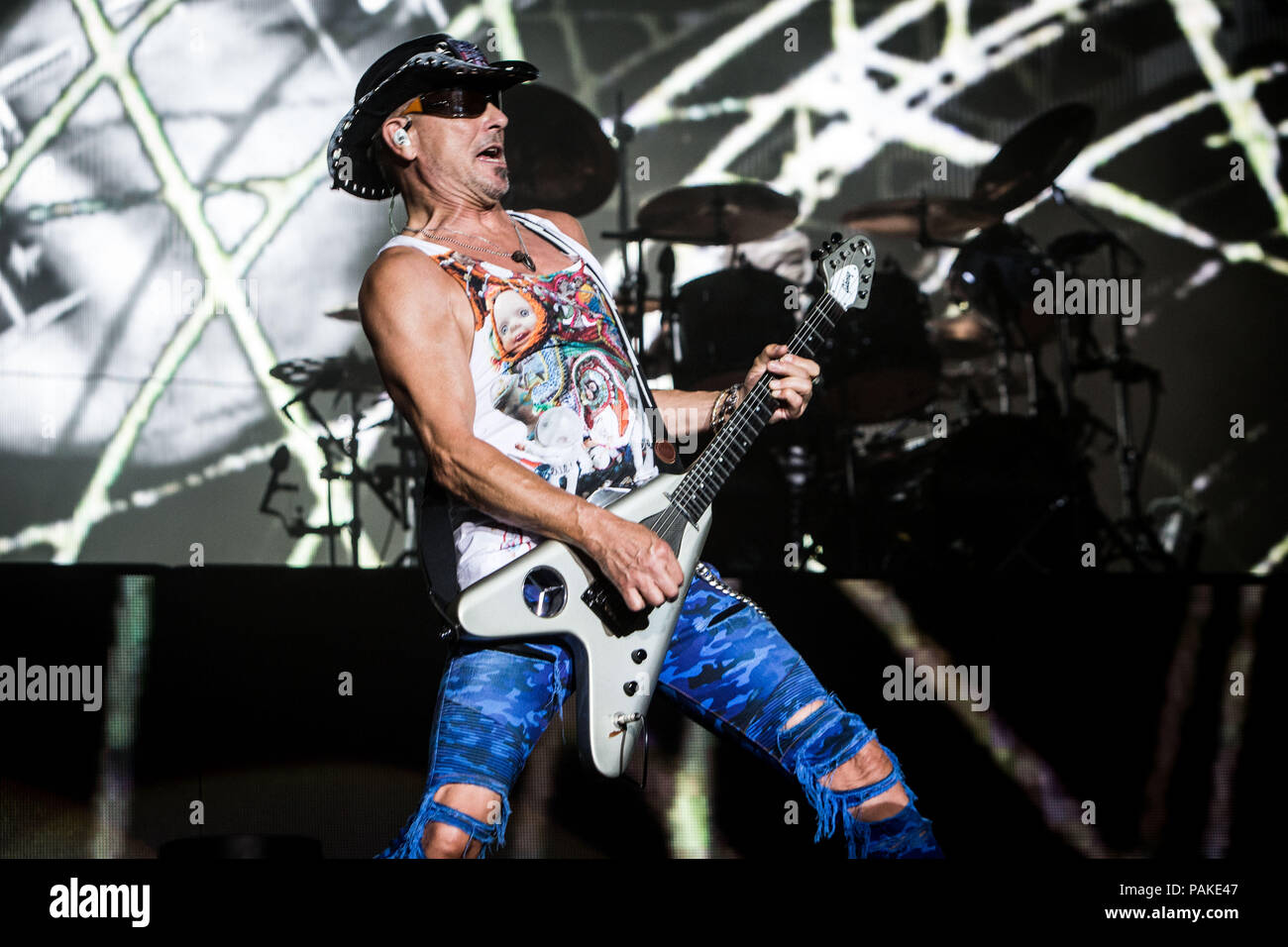 Verona, Italia. Il 23 luglio 2018. Scorpions live at Arena di Verona © Roberto Finizio / Alamy Live News Foto Stock