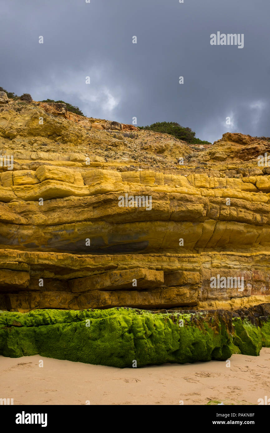 Il settore della pesca e il villaggio vacanze di salpe, Algarve, PORTOGALLO Foto Stock