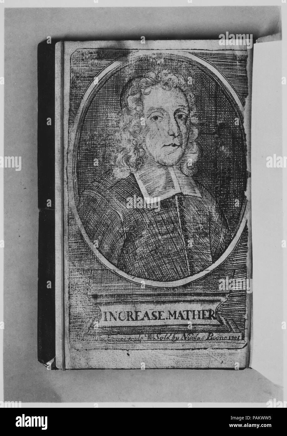 La beata speranza e l'apparizione della gloria del grande Dio nostro Salvatore Gesù Cristo, aperto e applicata in vari sermoni. Autore: Aumentare Mather (American, 1639-1723). Dimensioni: 5 5/8 x 3 3/4 in. (14,3 x 9,5 cm). Incisore: Thomas Emmes (American, attivo Boston, Massachusetts, ca. 1700). Stampante: Timoteo verde (Boston, Massachusetts). Editore: Nicolas Boone (Boston, Massachusetts). Sitter: Frontespizio: Aumento Mather (American, 1639-1723). Data: 1701. Museo: Metropolitan Museum of Art di New York, Stati Uniti d'America. Foto Stock