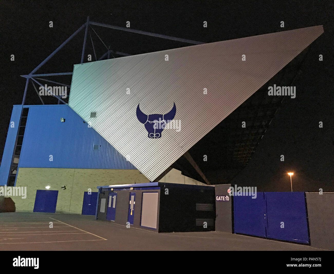 Kassam Stadium, sera, Oxford, Oxfordshire, sud-est dell' Inghilterra, Regno Unito Foto Stock