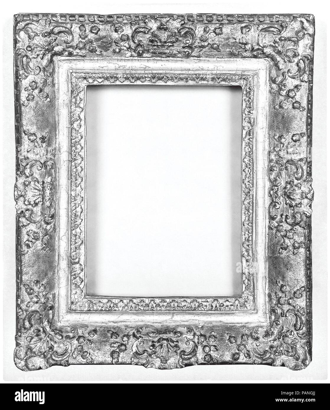 Telaio Ovolo. Cultura: fiamminga, Liegi (?). Dimensioni: 36,8 x 31,8 22,2 x 16,5, 23,7 x 17,7 cm.. Data: 1660-80. Museo: Metropolitan Museum of Art di New York, Stati Uniti d'America. Foto Stock