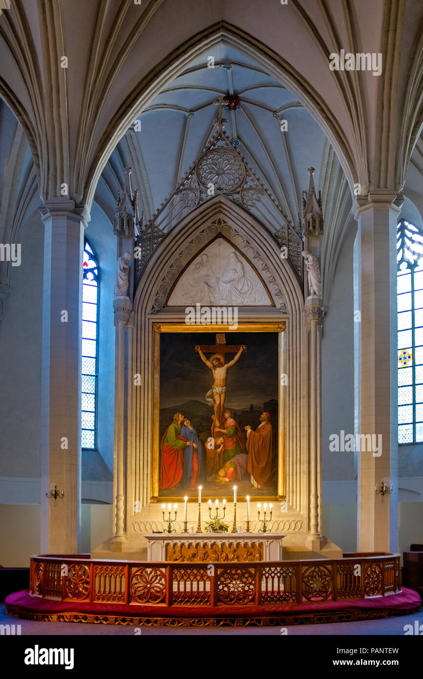 Altare di San Olaf è la chiesa, Tallinn, Estonia Foto Stock