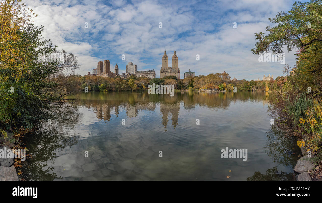 Stati Uniti d'America, New York City, Manhattan Central Park Foto Stock