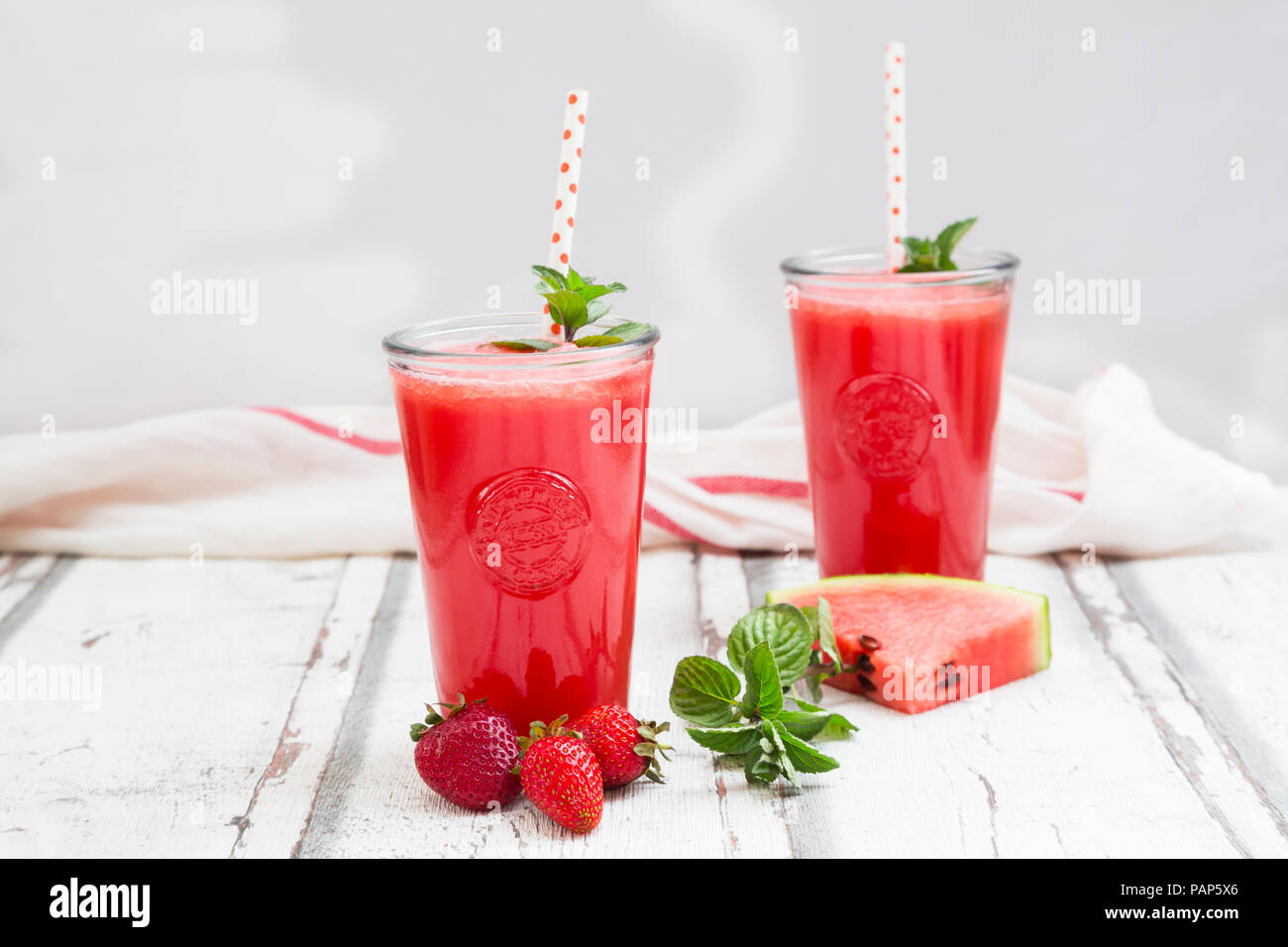 Anguria fragola limonata Foto Stock