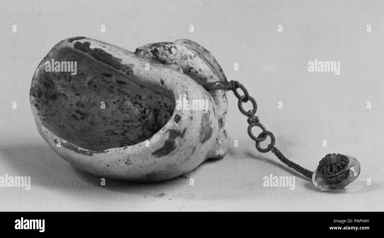 Pellegrino la tazza. Cultura: il Giappone. Dimensioni: L. 3. (7.6 cm). Data: XVIII secolo. Museo: Metropolitan Museum of Art di New York, Stati Uniti d'America. Foto Stock