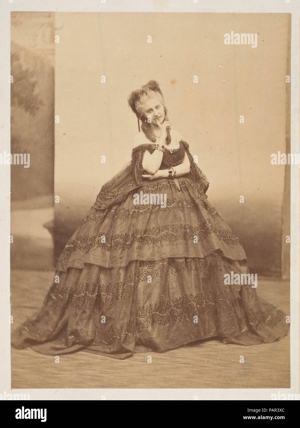 Livetta. Artista: Pierre-Louis Pierson (Francese, 1822-1913). Data: 1860s. Museo: Metropolitan Museum of Art di New York, Stati Uniti d'America. Foto Stock