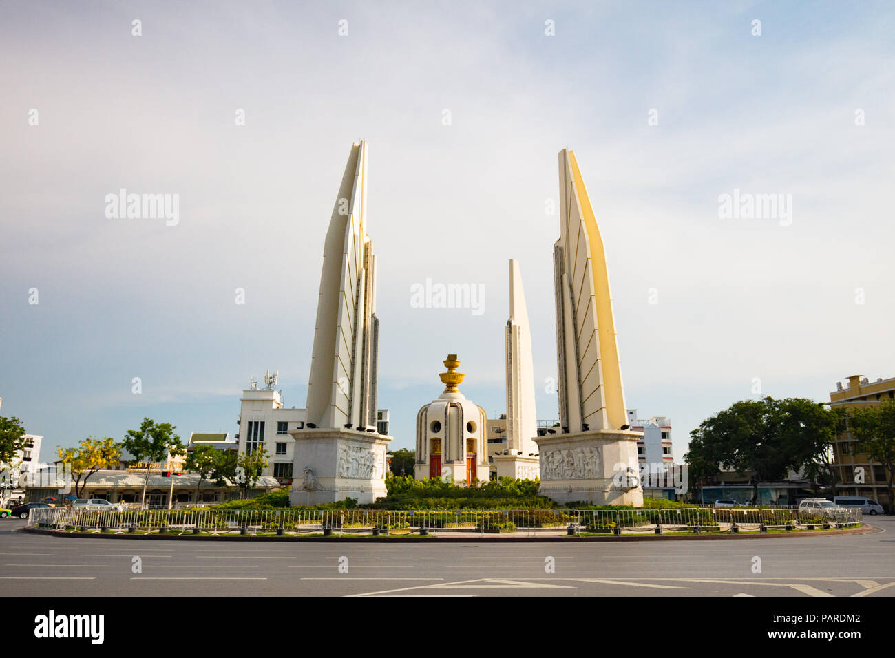 La democrazia un monumento Bangkok Foto Stock