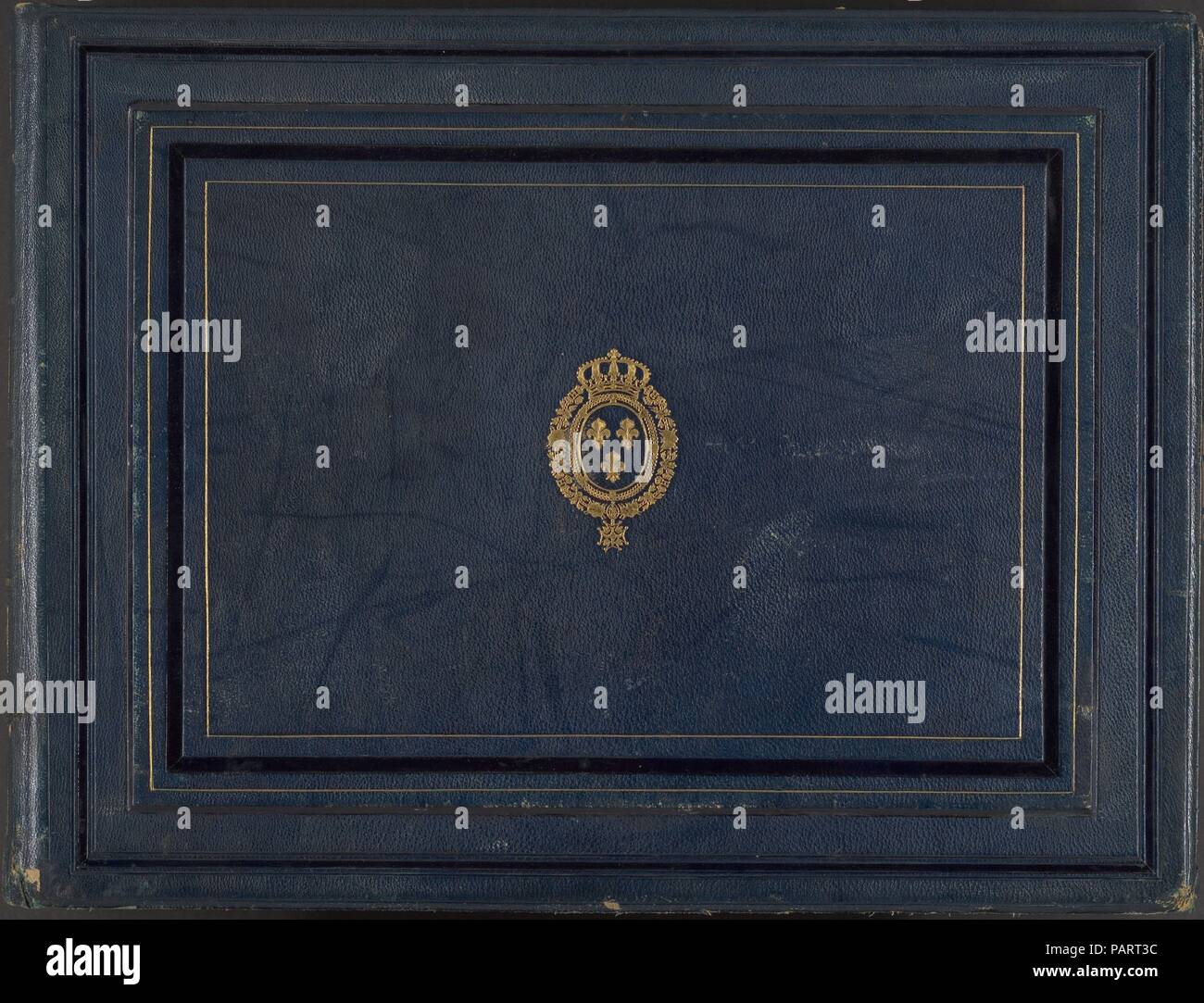 Les Ruines de Paris et de ses dintorni 1870-1871: cento fotografie: Premier Volume. Par A. Liébert, testo par Alfred d'Aunay. Artista: Alphonse J. Liébert (Francese, 1827-1913). Autore: Alfred d'Aunay (Francese). Dimensioni: immagini circa: 19 x 25 cm (7 1/2 x 9 13/16 in.), o i supporti di retromarcia: 32,8 x 41,3 cm (12 15/16 x 16 1/4 in.), o la retromarcia. Data: 1870-1871. Museo: Metropolitan Museum of Art di New York, Stati Uniti d'America. Foto Stock