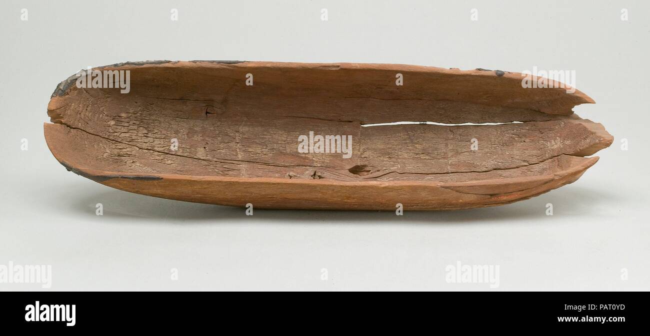 La sezione di liuto strumento. Dimensioni: l. 34,5 cm (13 9/16 in); w. 8,2 cm (3 1/4 in). Data: ca. 1550-1295 A.C. Museo: Metropolitan Museum of Art di New York, Stati Uniti d'America. Foto Stock