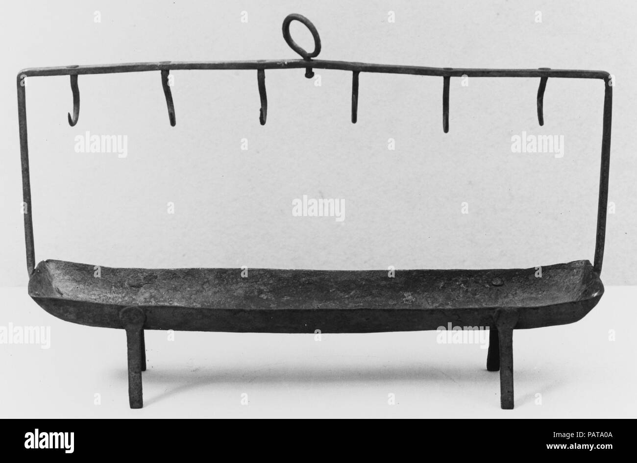 La tostatura Rack. Dimensioni: H. 14 a. (35,6 cm). Data: 1700-1800. Museo: Metropolitan Museum of Art di New York, Stati Uniti d'America. Foto Stock