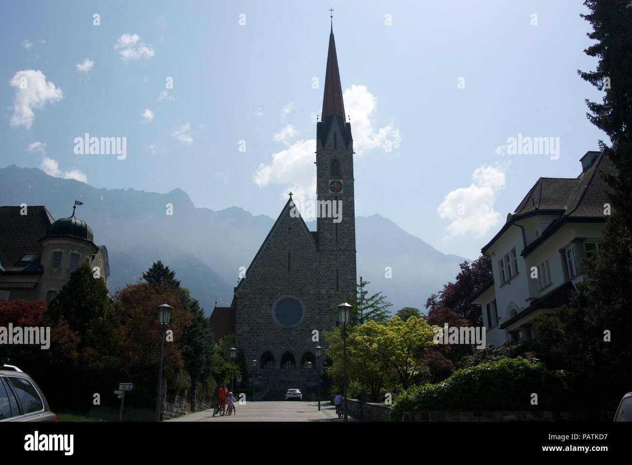 Intorno al Liechtenstein Foto Stock