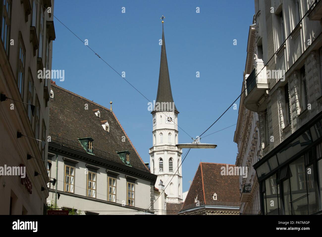 Viste sulla città di Vienna, Austria Foto Stock