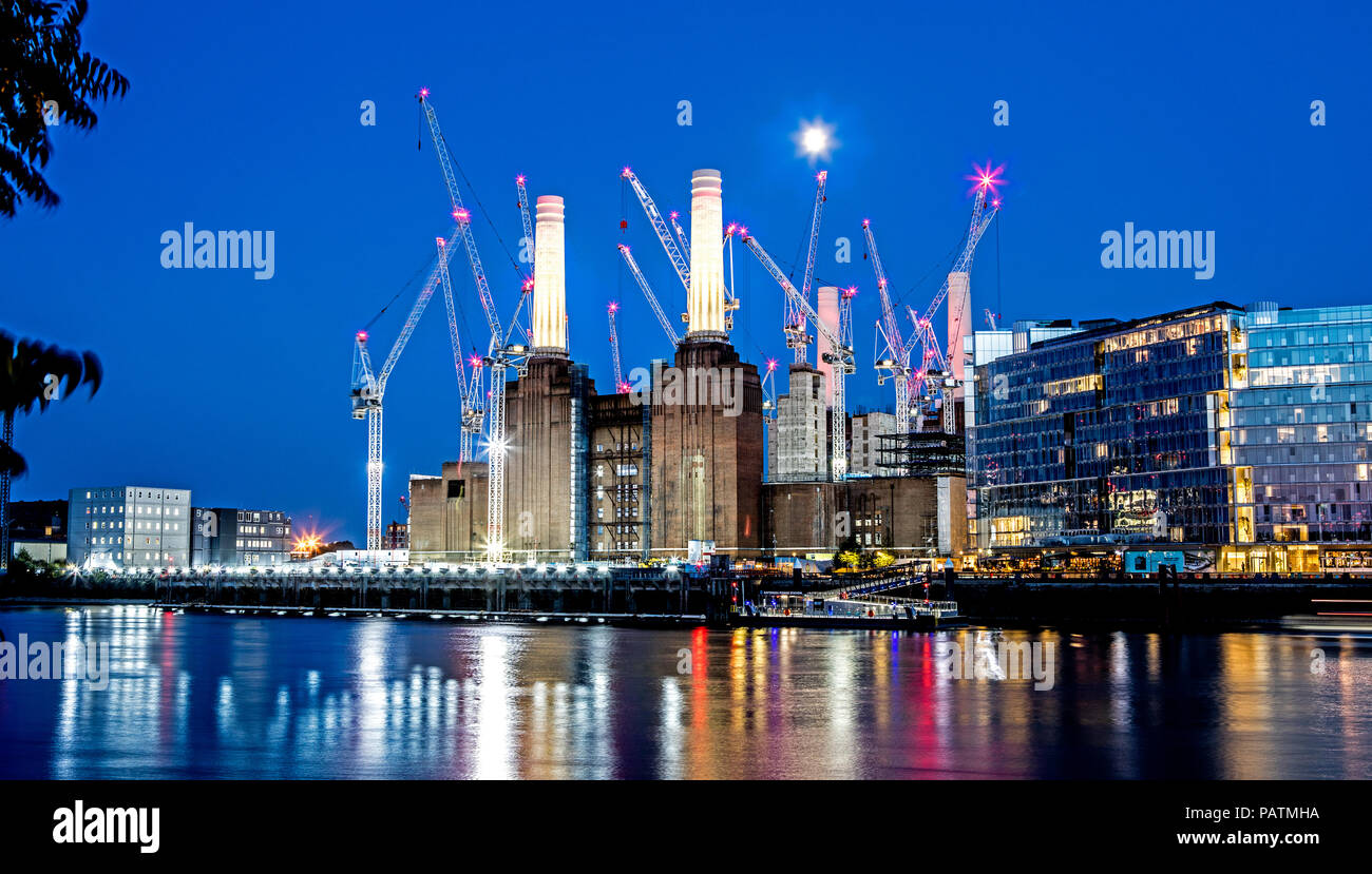 Battersea Power Station Development London REGNO UNITO Foto Stock