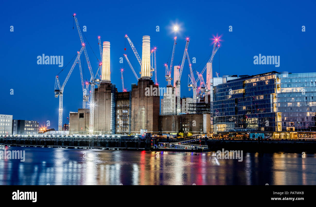 Battersea Power Station Development London REGNO UNITO Foto Stock