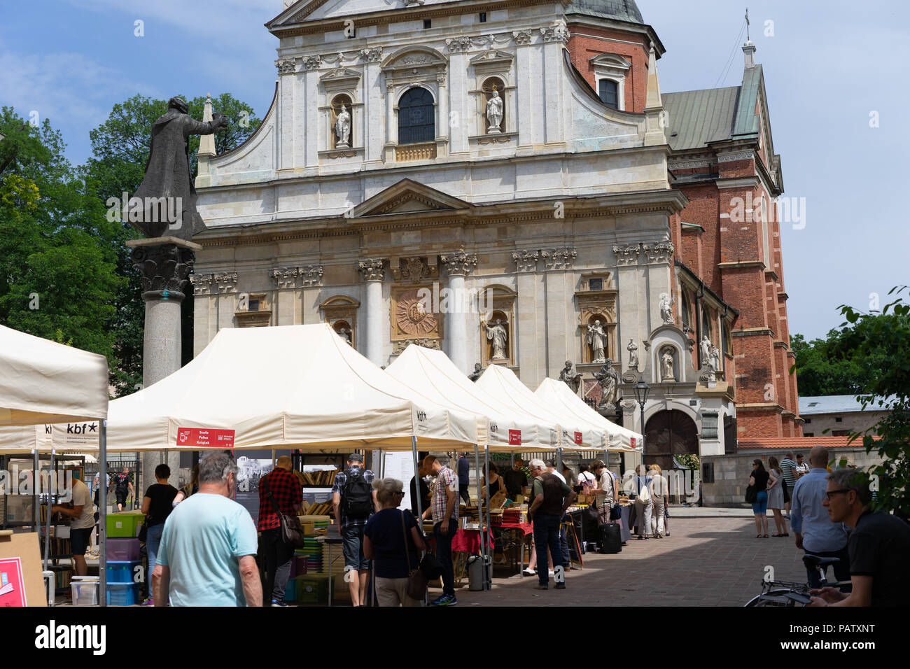 Prenota in stallo in vendita in Cracovia, in Polonia, in Europa. Foto Stock