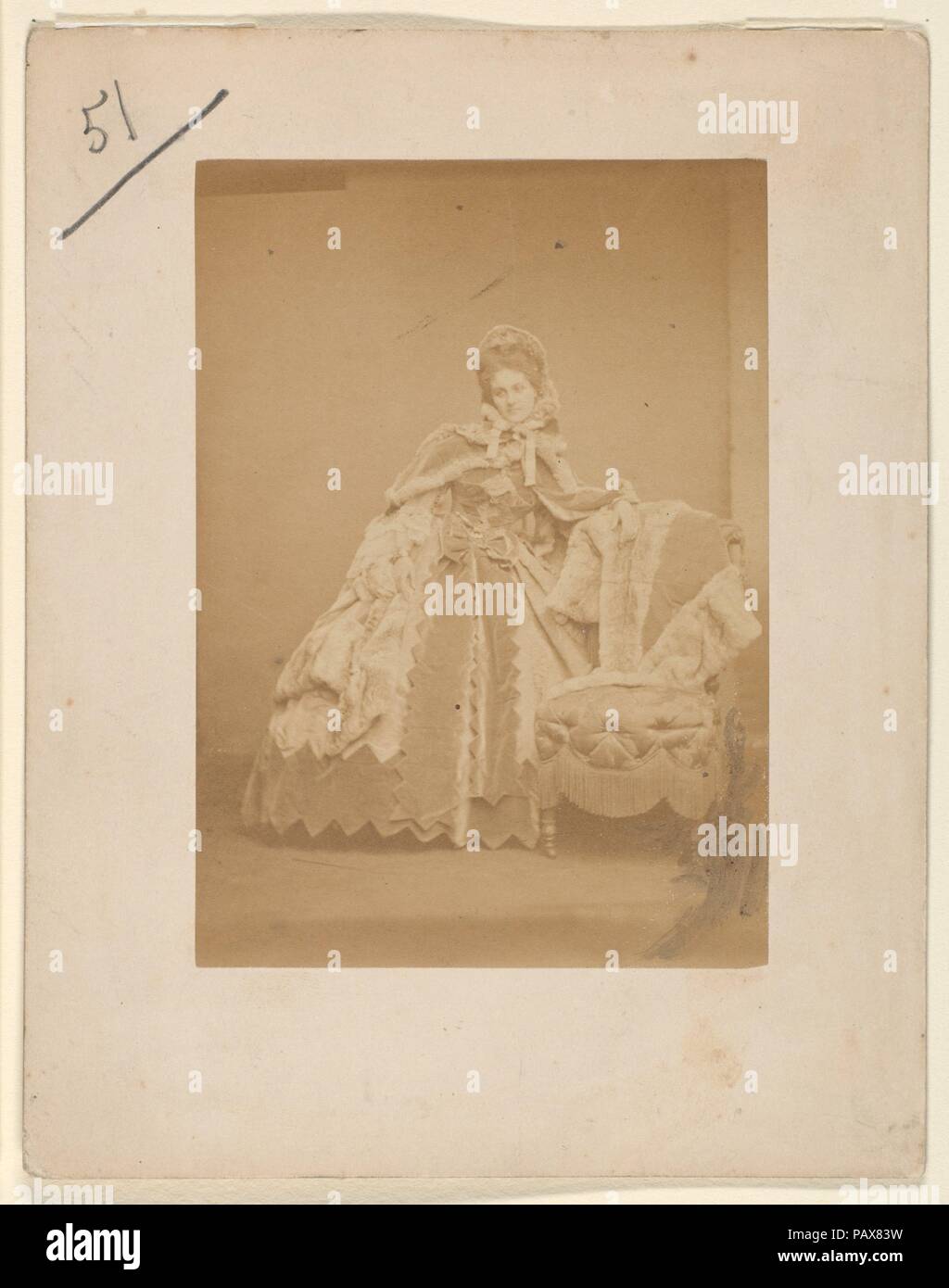 Costigliole. Artista: Pierre-Louis Pierson (Francese, 1822-1913). Data: 1860s. Museo: Metropolitan Museum of Art di New York, Stati Uniti d'America. Foto Stock