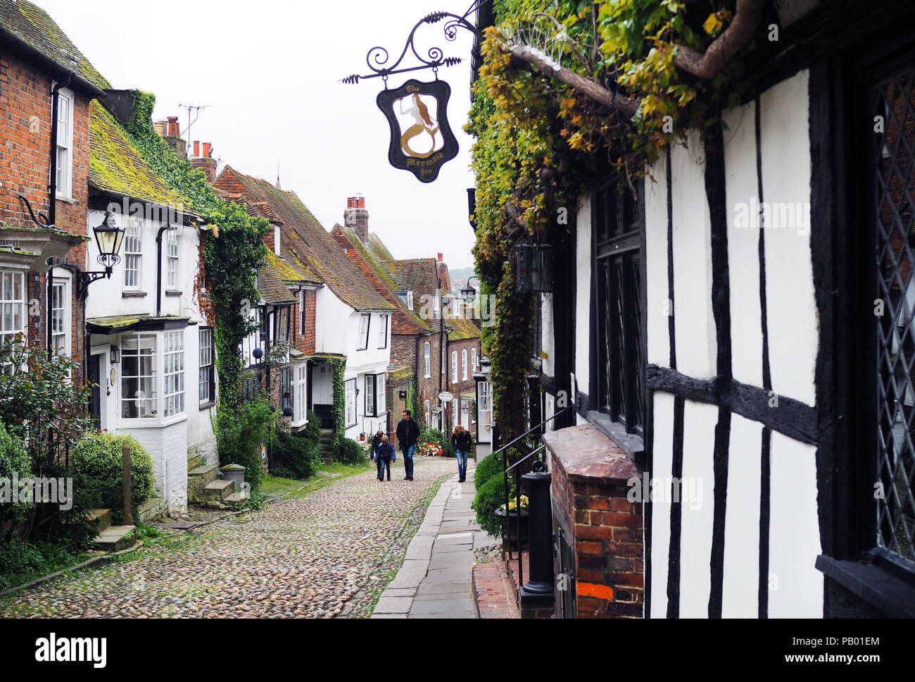 Il Mermaid Inn, Mermaid Street, segala, REGNO UNITO Foto Stock