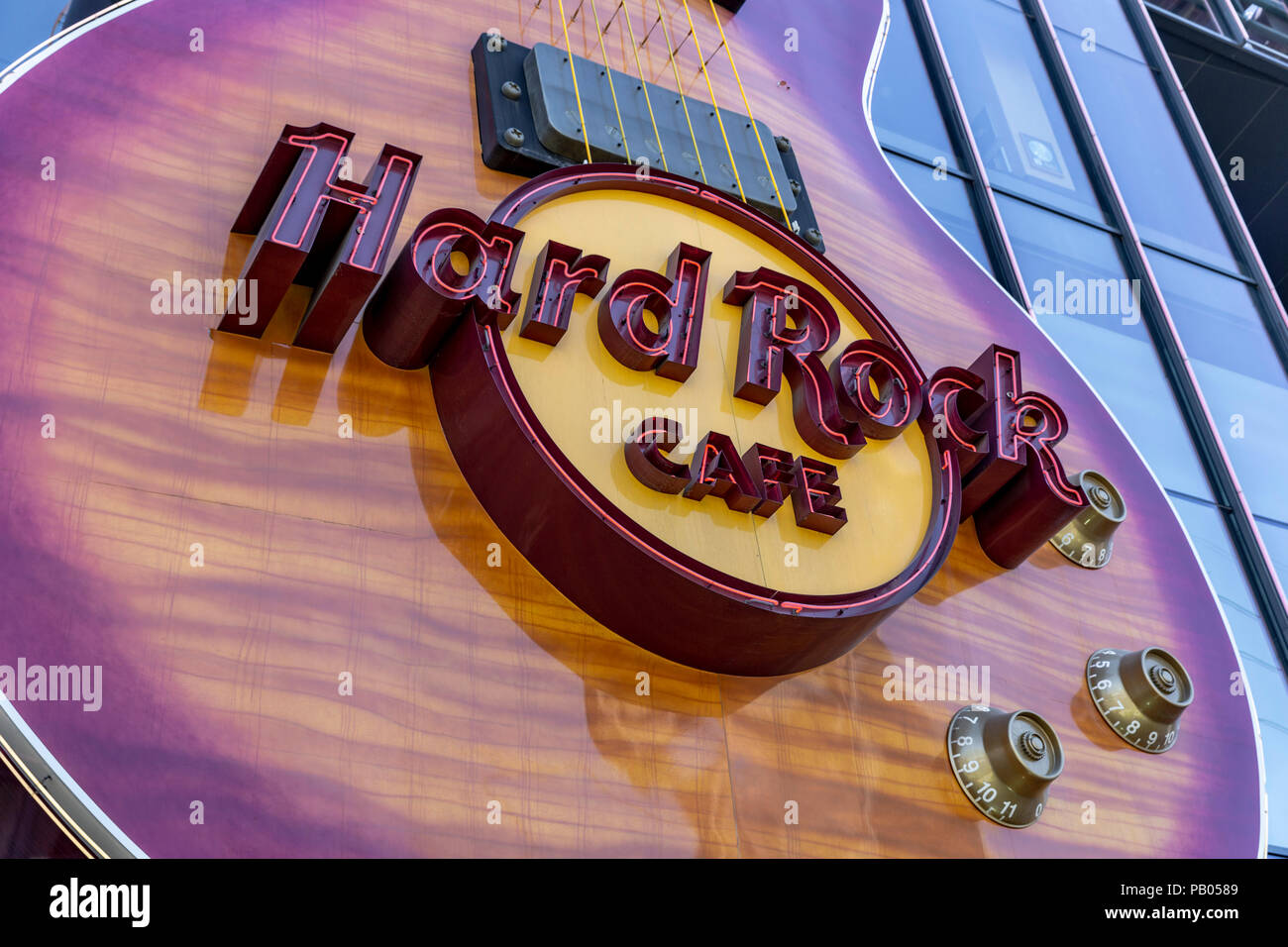 Hard Rock Cafe, Las Vegas, Nevada, Stati Uniti d'America,Martedì, 29 maggio 2018. Foto Stock