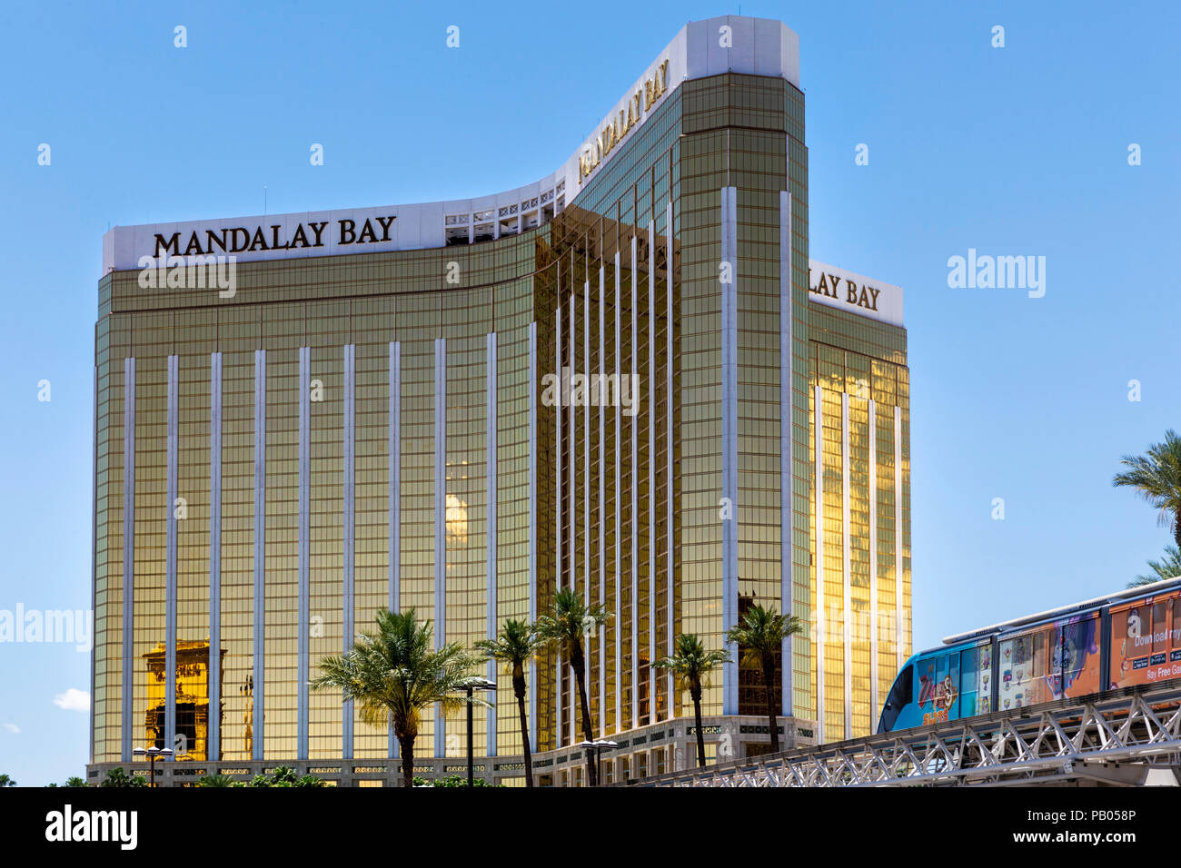 Mandalay Bay Hotel di Las Vegas, Nevada, Stati Uniti d'America,Martedì, 29 maggio 2018. Foto Stock