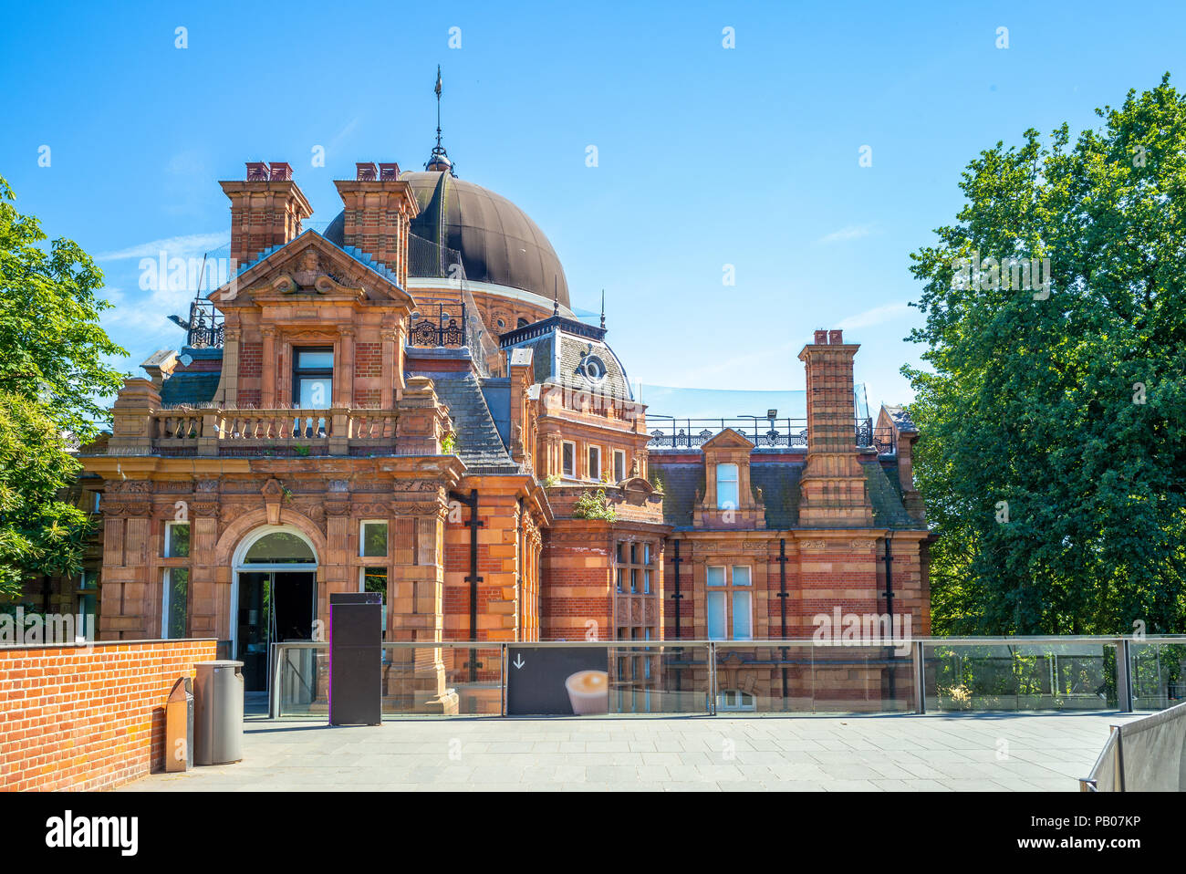 Osservatorio Reale di Greenwich in London, England, Regno Unito Foto Stock