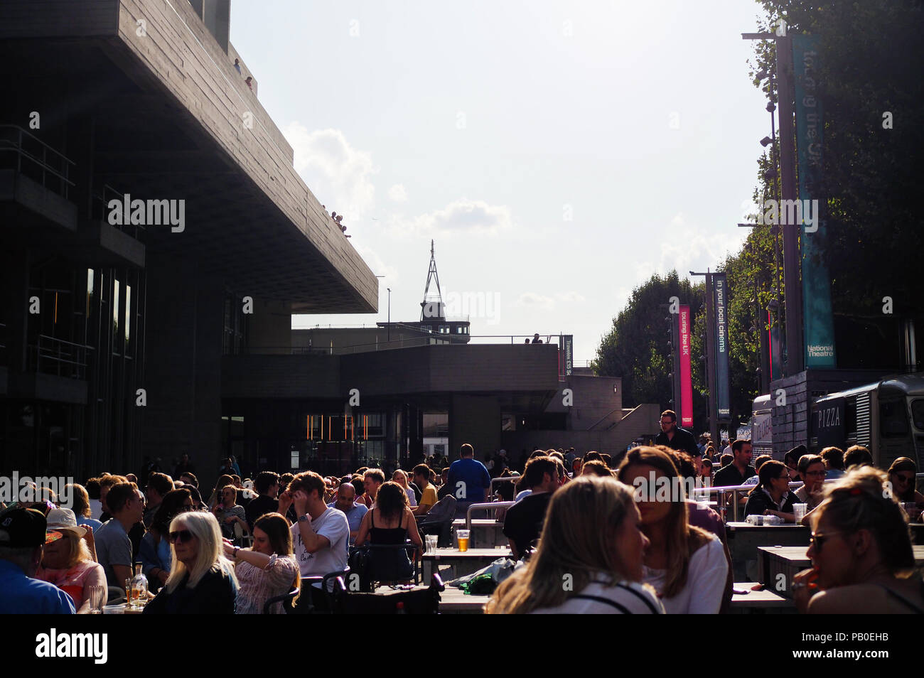 Teatro Nazionale, Southbank, London, Regno Unito Foto Stock