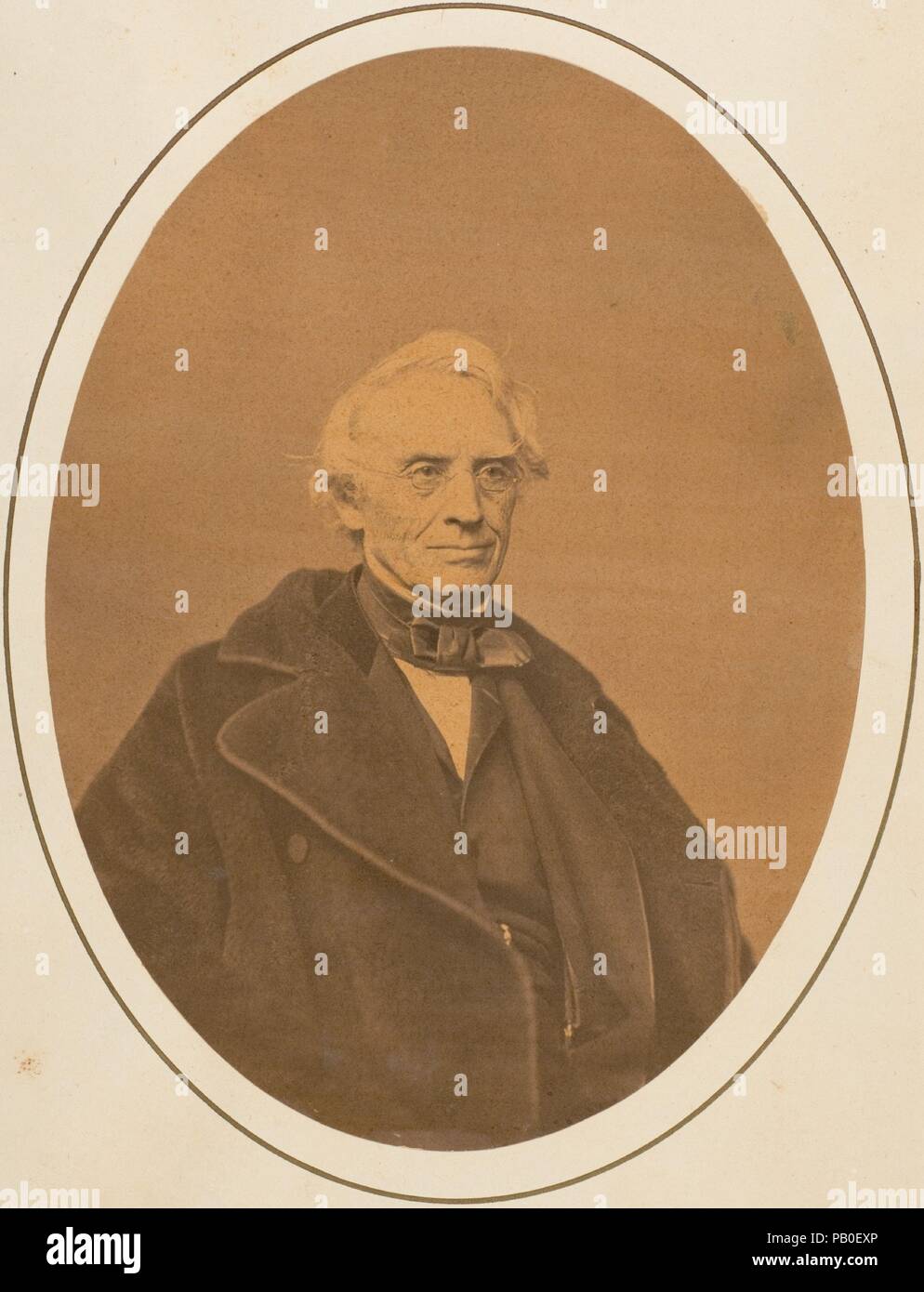 Il Professor Samuel F. B. Morse, LL.D. Artista: Sconosciuto (americano). Dimensioni: 20,2 x 15,0 cm. (7 15/16 x 5 15/16 in.). Data: 1850s. Museo: Metropolitan Museum of Art di New York, Stati Uniti d'America. Foto Stock