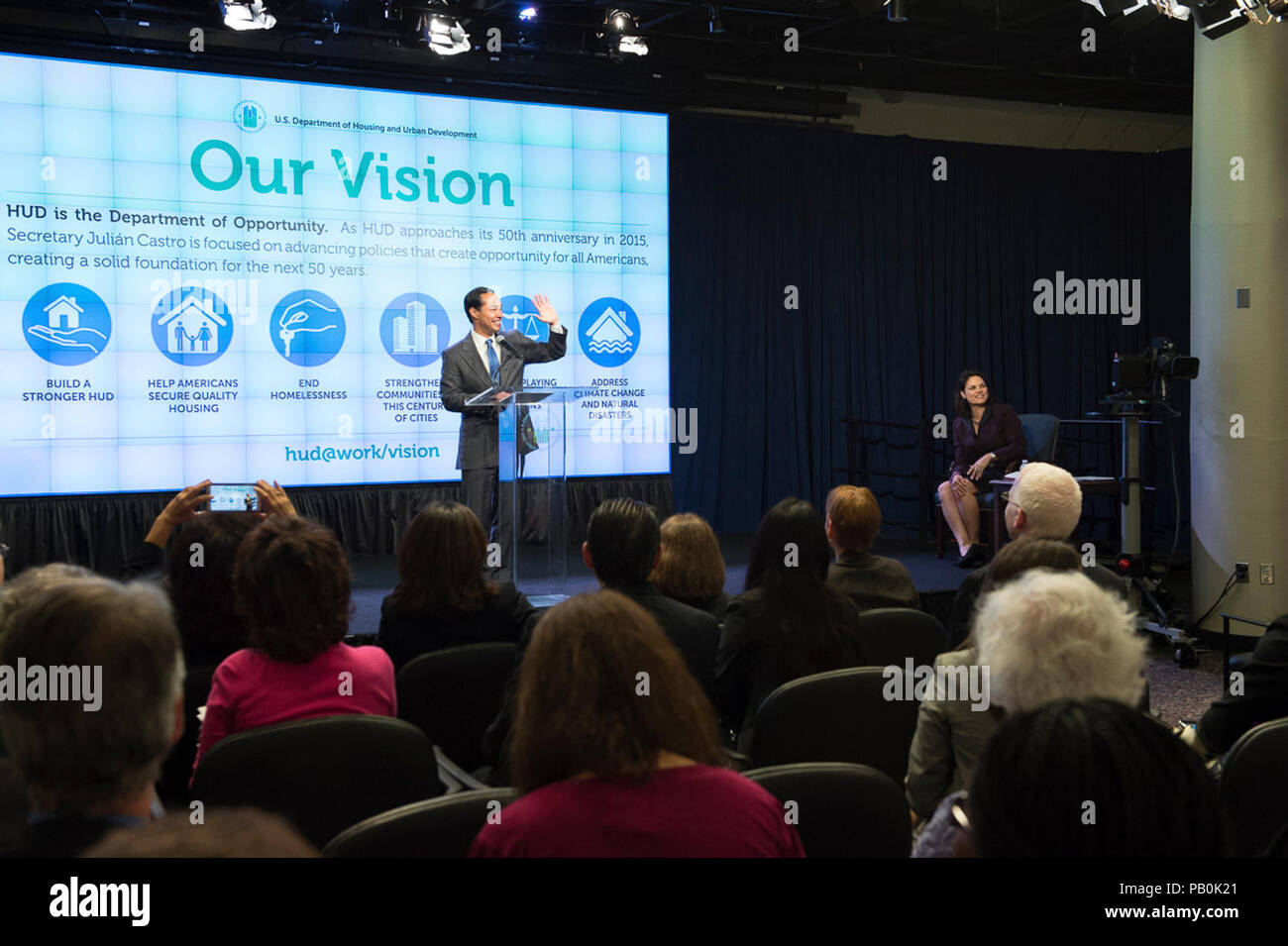 Un anno di progressi Foto Stock