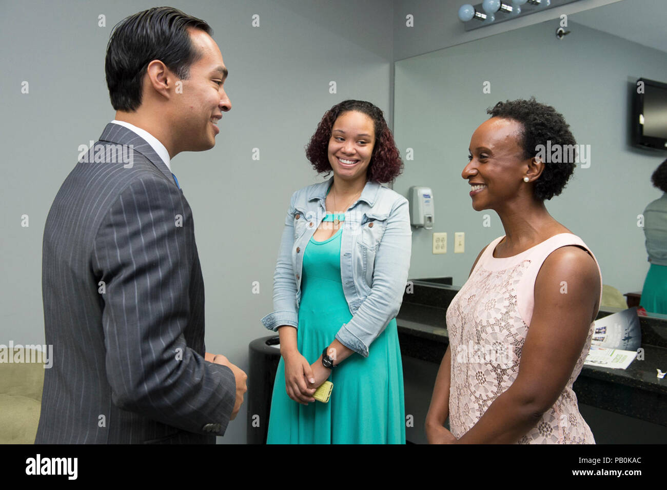 Un anno di progressi Foto Stock