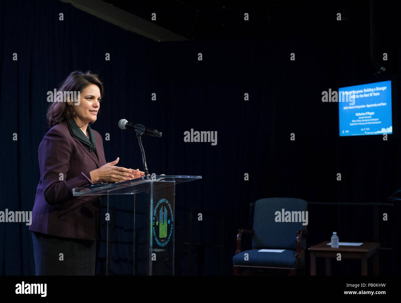 Un anno di progressi Foto Stock