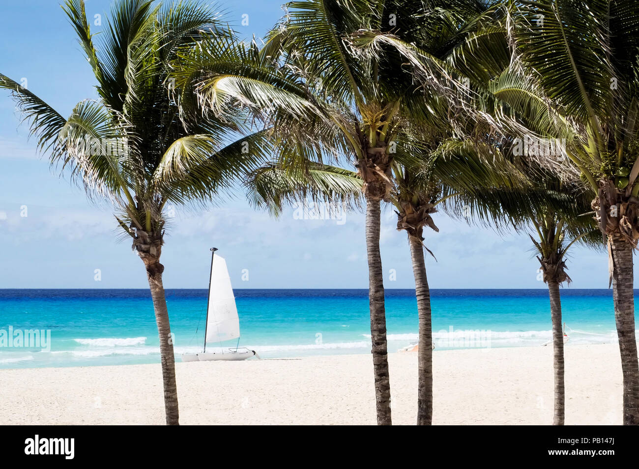 Consente Sail Away Foto Stock