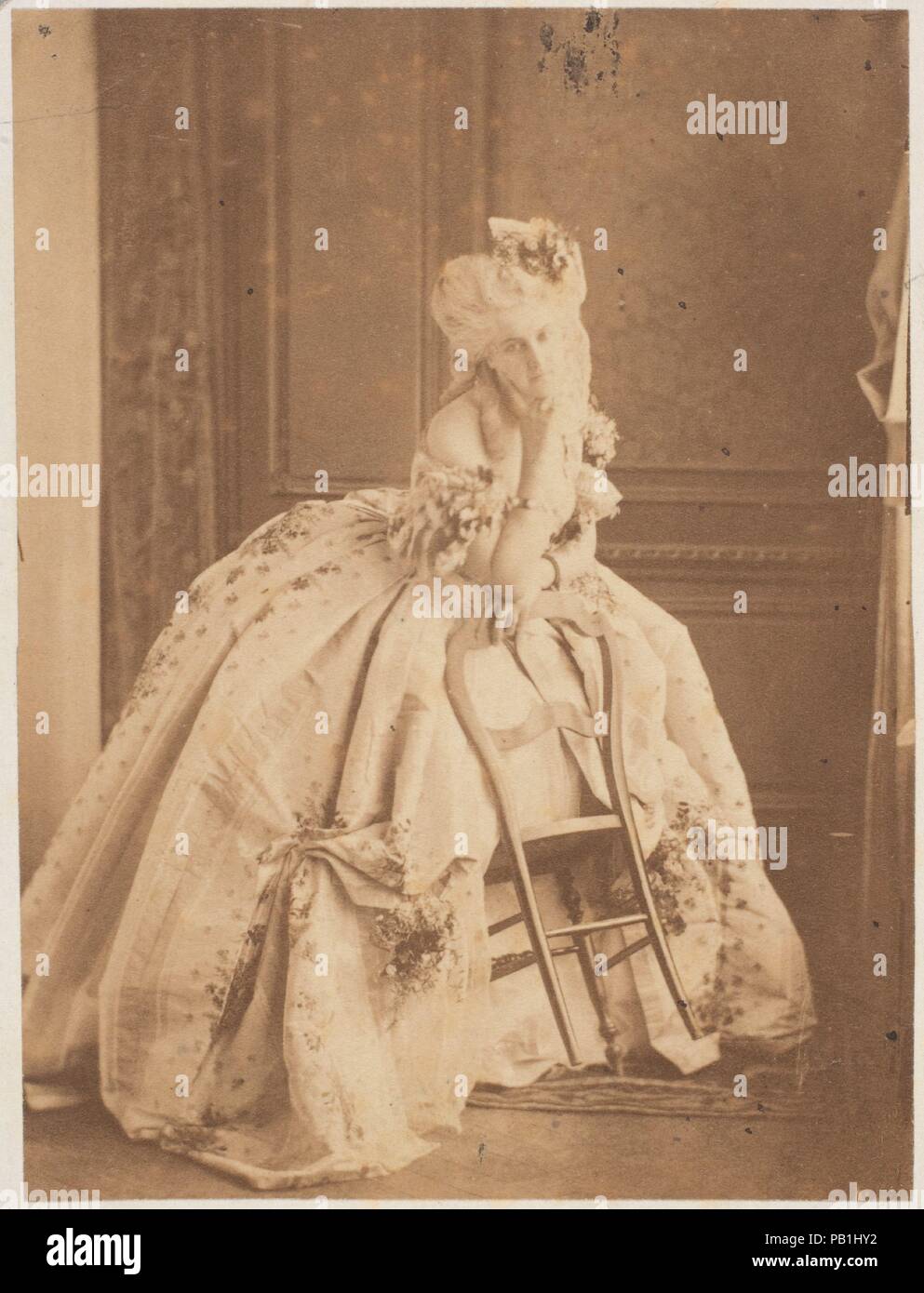 Mathilde. Artista: Pierre-Louis Pierson (Francese, 1822-1913). Data: 1860s. Museo: Metropolitan Museum of Art di New York, Stati Uniti d'America. Foto Stock