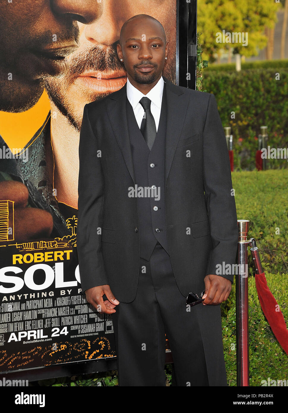 Nelsan Ellis - Il Solista Premiere al Paramount Theatre di Los Angeles.EllisNelsan 72 Red Carpet Event, verticale, STATI UNITI D'AMERICA, industria cinematografica, celebrità, fotografia, Bestof, arte cultura e intrattenimento, Topix celebrità moda / Verticale, meglio di, evento nella vita di Hollywood - California, moquette rossa e dietro le quinte, USA, industria cinematografica, celebrità, movie celebrità, personaggi televisivi, musica celebrità, fotografia, Bestof, arte cultura e intrattenimento, Topix, verticale, una persona, da anni , 2006 al 2009, inchiesta tsuni@Gamma-USA.com - Tre quarti Foto Stock