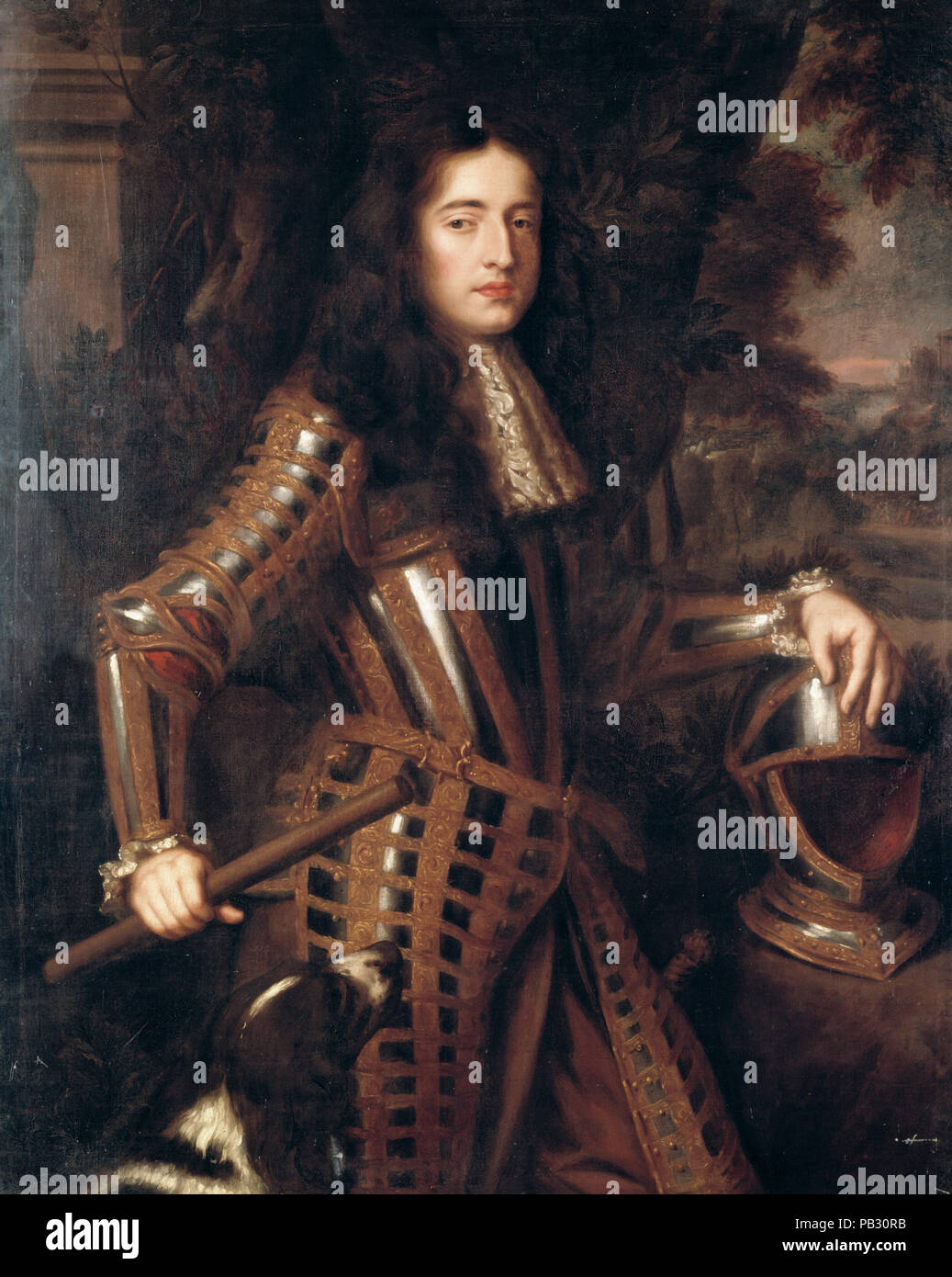 Ritratto di Guglielmo III come Principe d'Orange Foto Stock