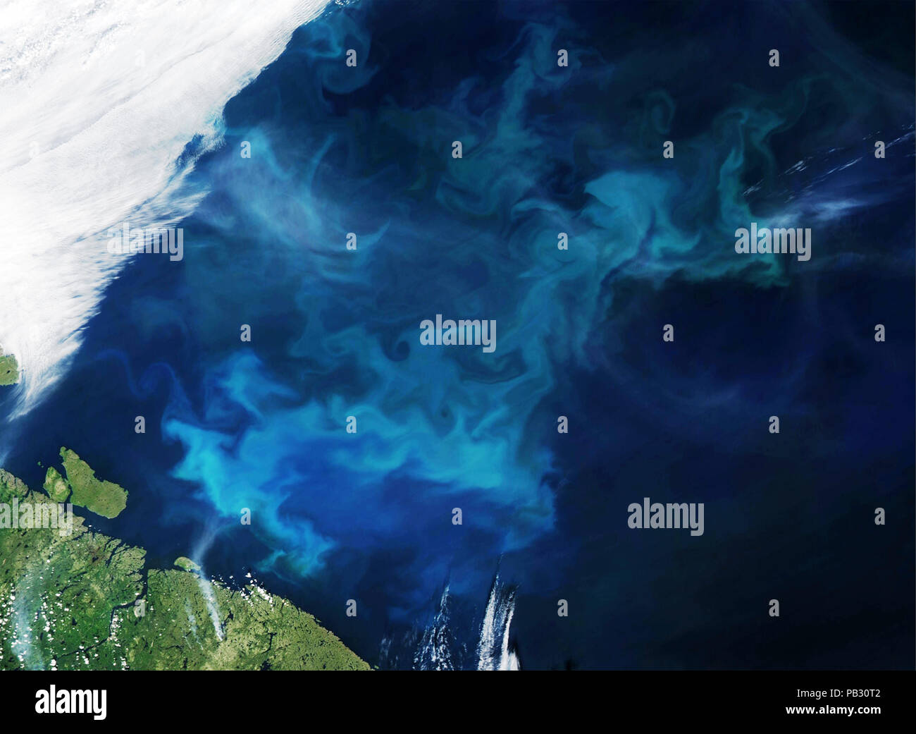 La NASA Immagine satellitare della Foto Stock