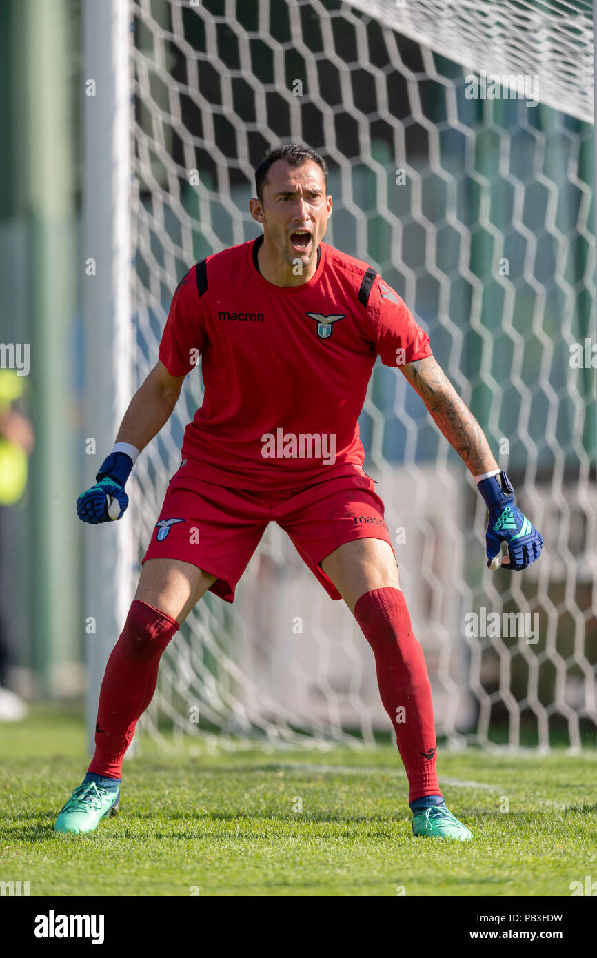 Silvio Proto (Lazio) durante l'italiano la pre-stagione amichevole tra  Lazio 3-0 Triestina presso