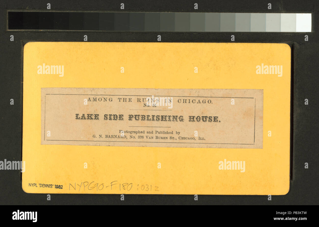 883 lato lago Casa Editrice (NYPL B11707457-G90F180 031ZB) Foto Stock